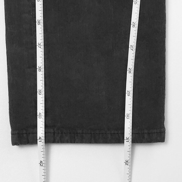 AG Adriano Goldschmied The Dylan Slim Skinny Corduroy Pant Men 32R Sulfur Black - Picture 7 of 16